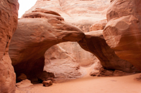 Sand Dune Arch. Besides Delicate Arch, this is my favourite arch.